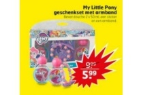 my little pony geschenkset met armband