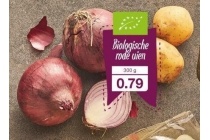 biologische rode uien