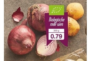 biologische rode uien