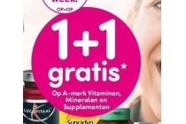 1 1 gratis op alle a merk vitaminen