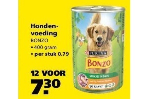 bonzo hondenvoeding 400 gram