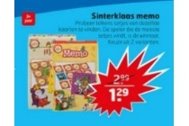 sinterklaas memo