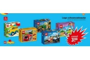 lego schoencadeautje