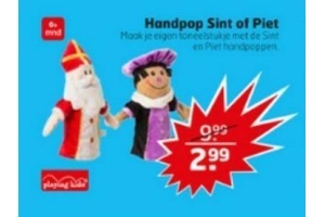 handpop sint of piet