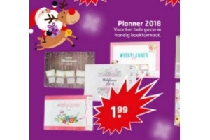 planner 2018