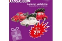 auto met verlichting