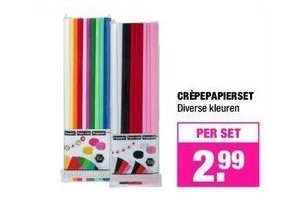 crepepapierset