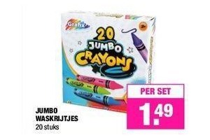 jumbo waskrijtjes