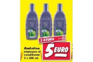 andrelon shampoo of conditioner