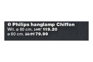 philips hanglamp chiffon