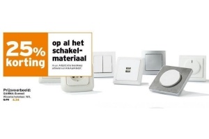 al het schakelmateriaal