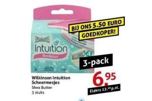 wilkinson intuition scheermesjes