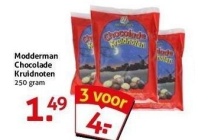 modderman chocolade kruidnoten