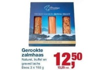 gerookte zalmhaas