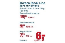 horeca steak line iers rundvlees kogelbiefstuk