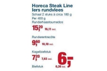horeca steak line iers rundvlees biefstuk