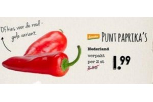 punt paprika s