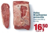 halve braziliaanse entrecote