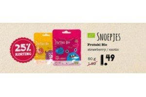 frutaki bio snoepjes