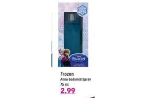 frozen anna bodymistpray