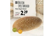 bruin speltbrood