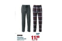 flanellen pyjamabroek