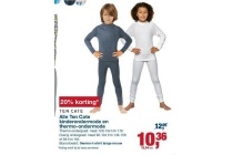 alle ten cate kinderondermode en thermo ondermode