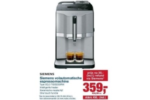 siemens volautomatische espressomachine