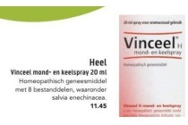 vinceel mond en keelspray 20 ml