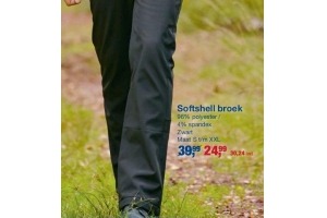 softshell broek