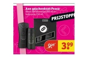 axe geschenkset peace