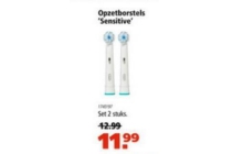 oral b opzetborstels sensitive