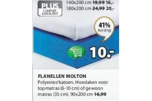 flanellen molton