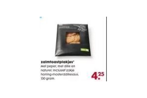 zalmtoastplakjes