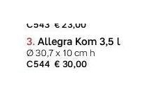 allegra kom 3 5 l