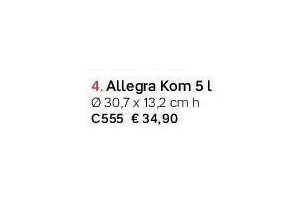 allegra kom 5 l