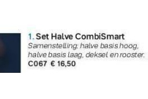 set halve combismart