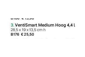 ventismart medium hoog