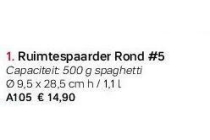 ruimtespaarder rond