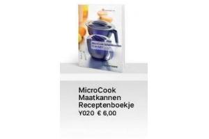 microcook maatkannen receptenboekje