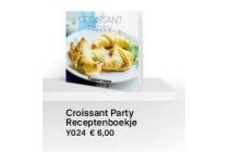 croissant party receptenboekje