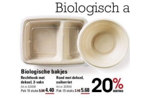 biologische bakjes