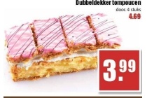 dubbeldekker tompoucen