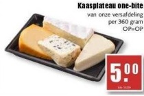 kaasplateau one bite