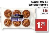 bakkers weelde speculaascakejes