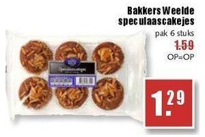 bakkers weelde speculaascakejes