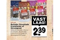 bolletje chocolade kruidnoten of strooigoed