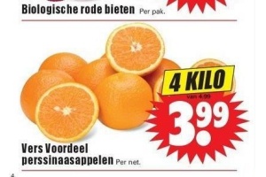 vers voordeel perssinaasappelen