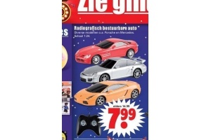 radiografisch bestuurbare auto