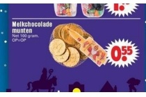 melkchocolade munten